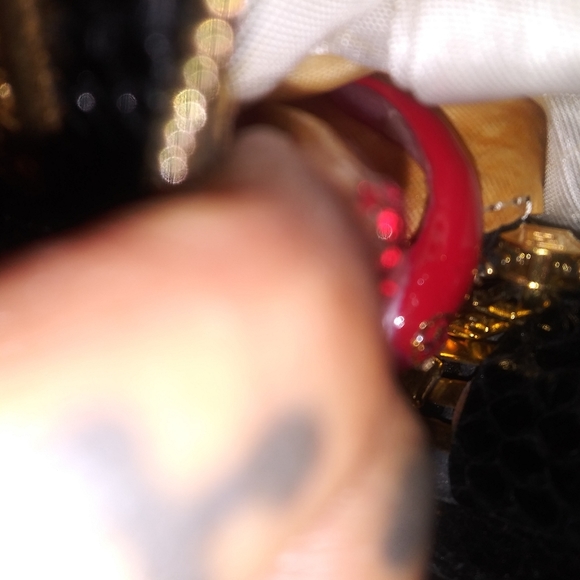 Rare Vintage Fendi Applique Shoulder Bag - Picture 7 of 10